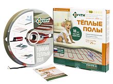 Теплый пол в стяжку двухжильный ЧТК СНТ-18-148 8,2м (0,7-1,2м2) 148Вт картинка 